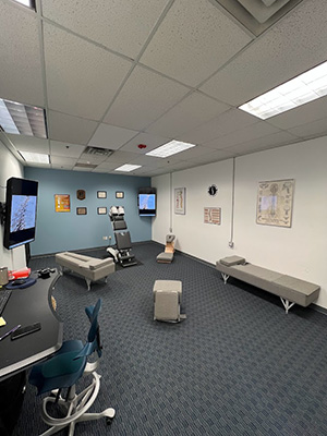 Chiropractic Franklin WI Adjusting Room